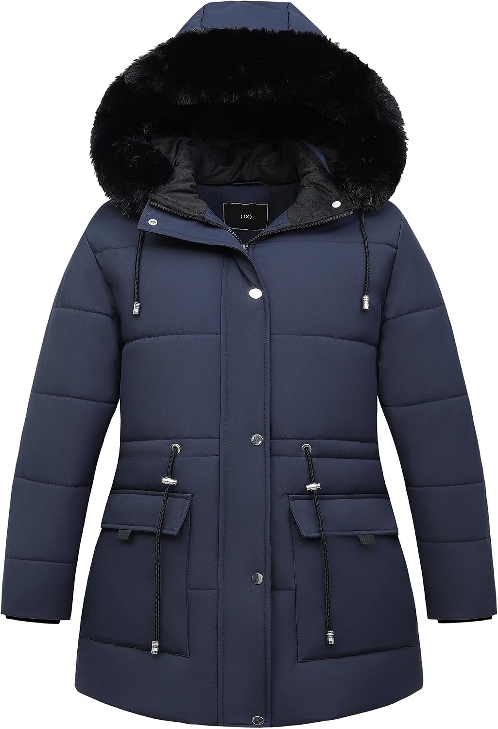 Pefflarge Plus Size Down Parkas