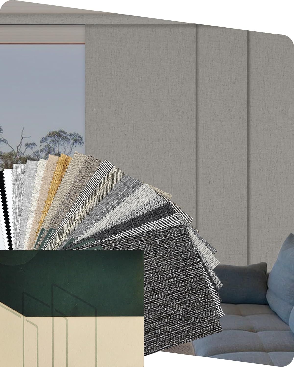 Yoolax Smart Fabric Blinds