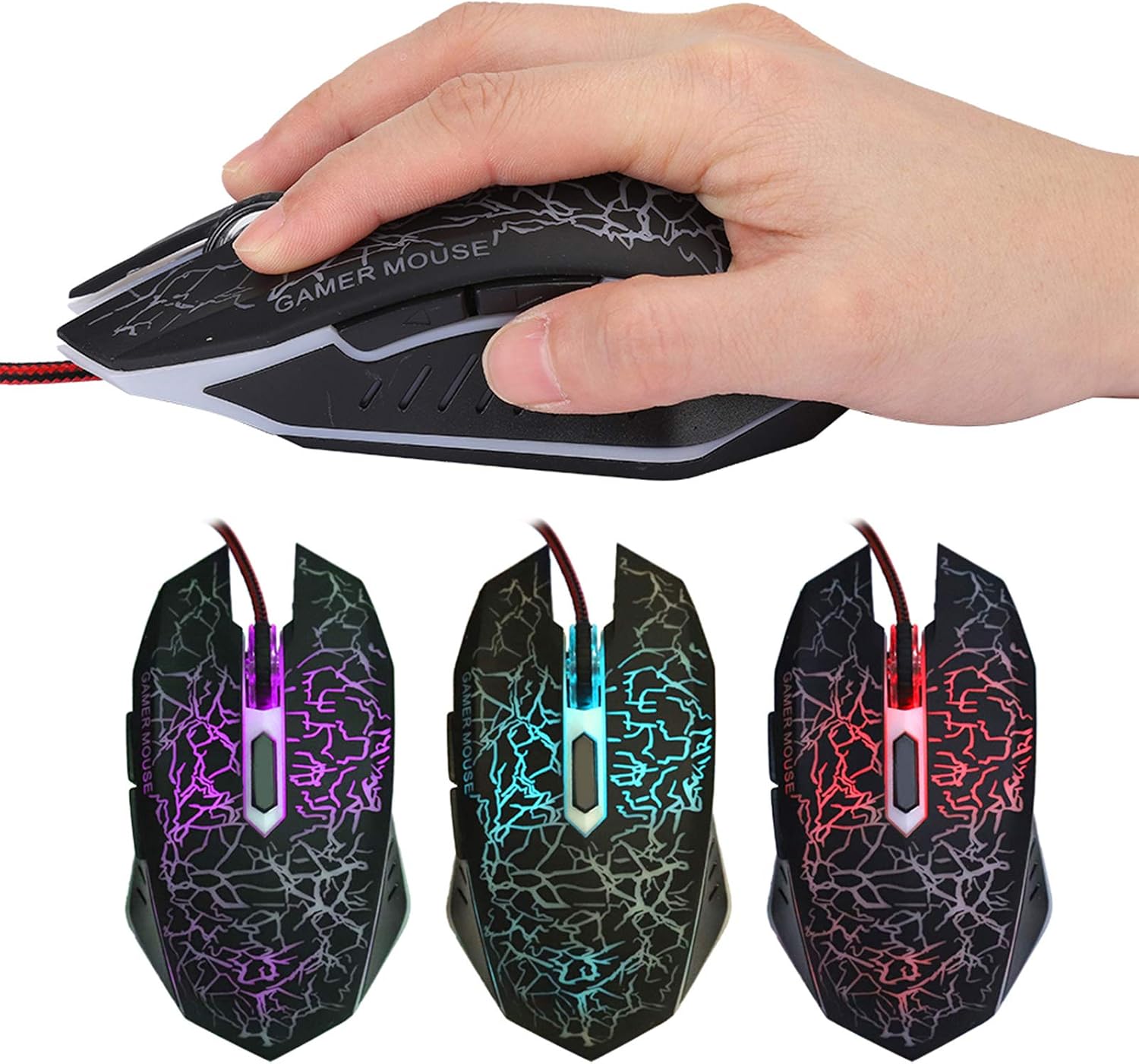 SUNGOOYUE Ergonomic LED Mice