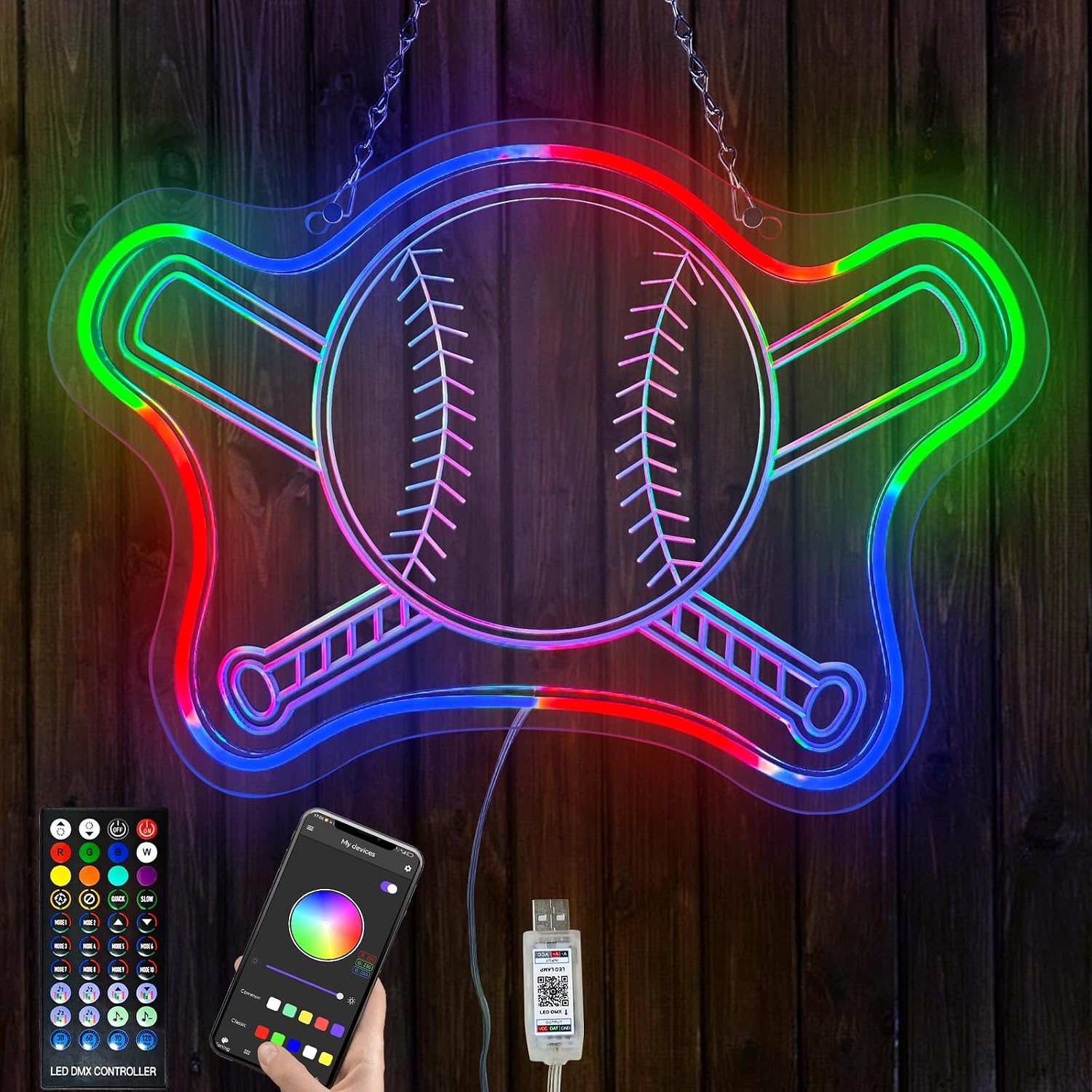 Baseball Neon Signs