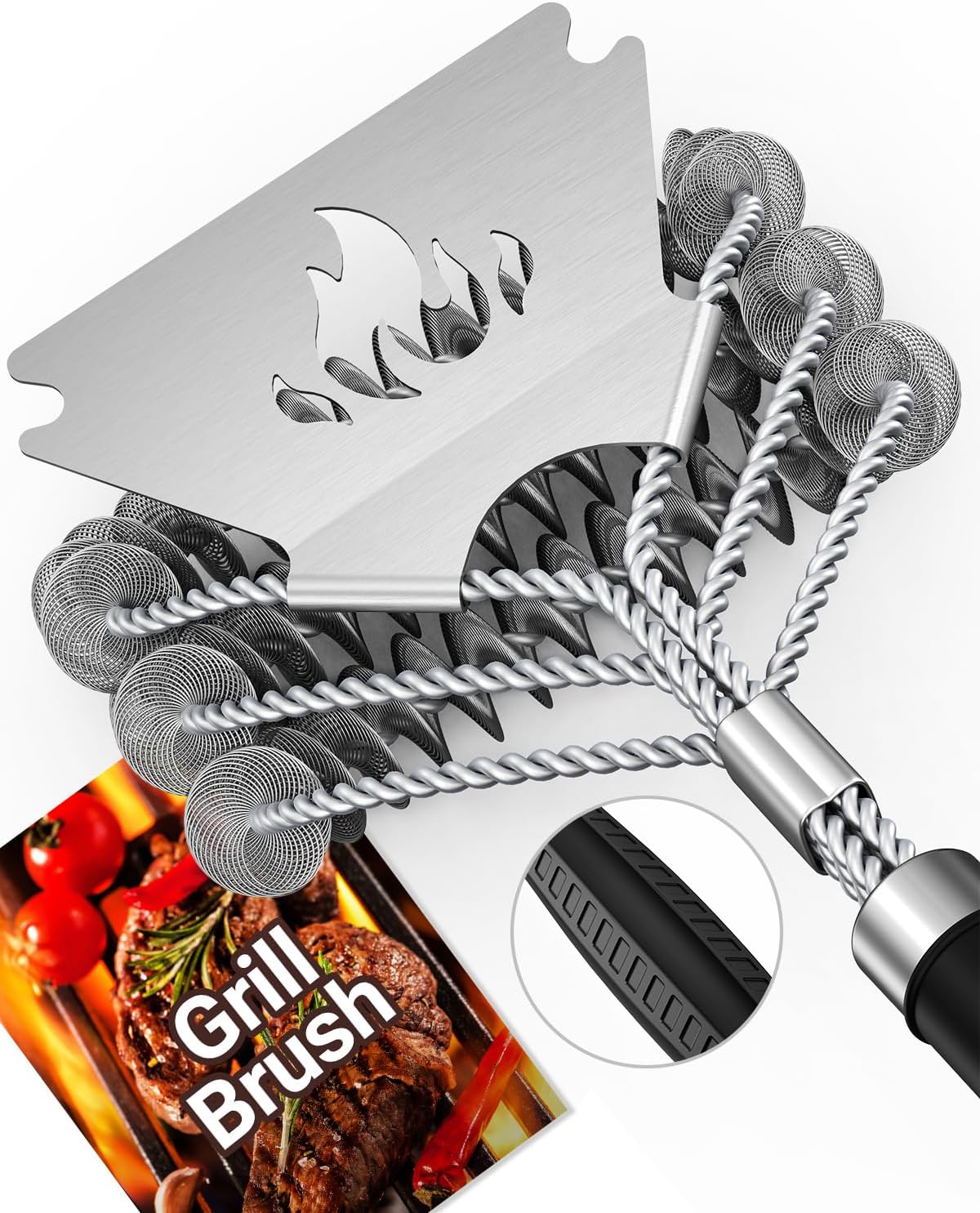 Lolifeve Grill Brushes and Scrapers