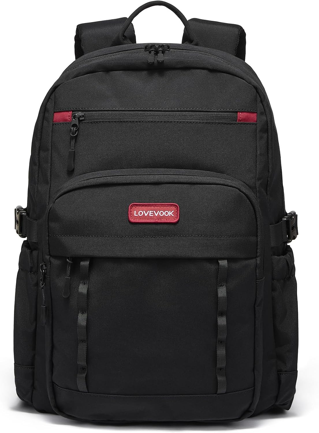 LOVEVOOK Laptop Backpack for Women Men with Large Cup Holder,15.6 Inch Work Travel Backpack Computer Laptop Bag,Waterproof Teacher Nurse College Business Office Carry on Backpack Purse,Back Pack Gifts