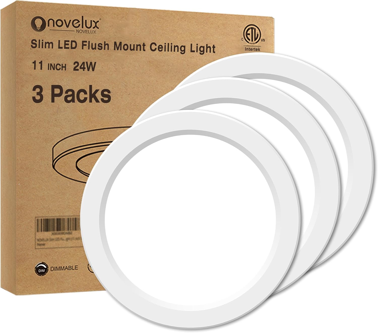 Novelux Dimmable Ceiling Light Fixtures