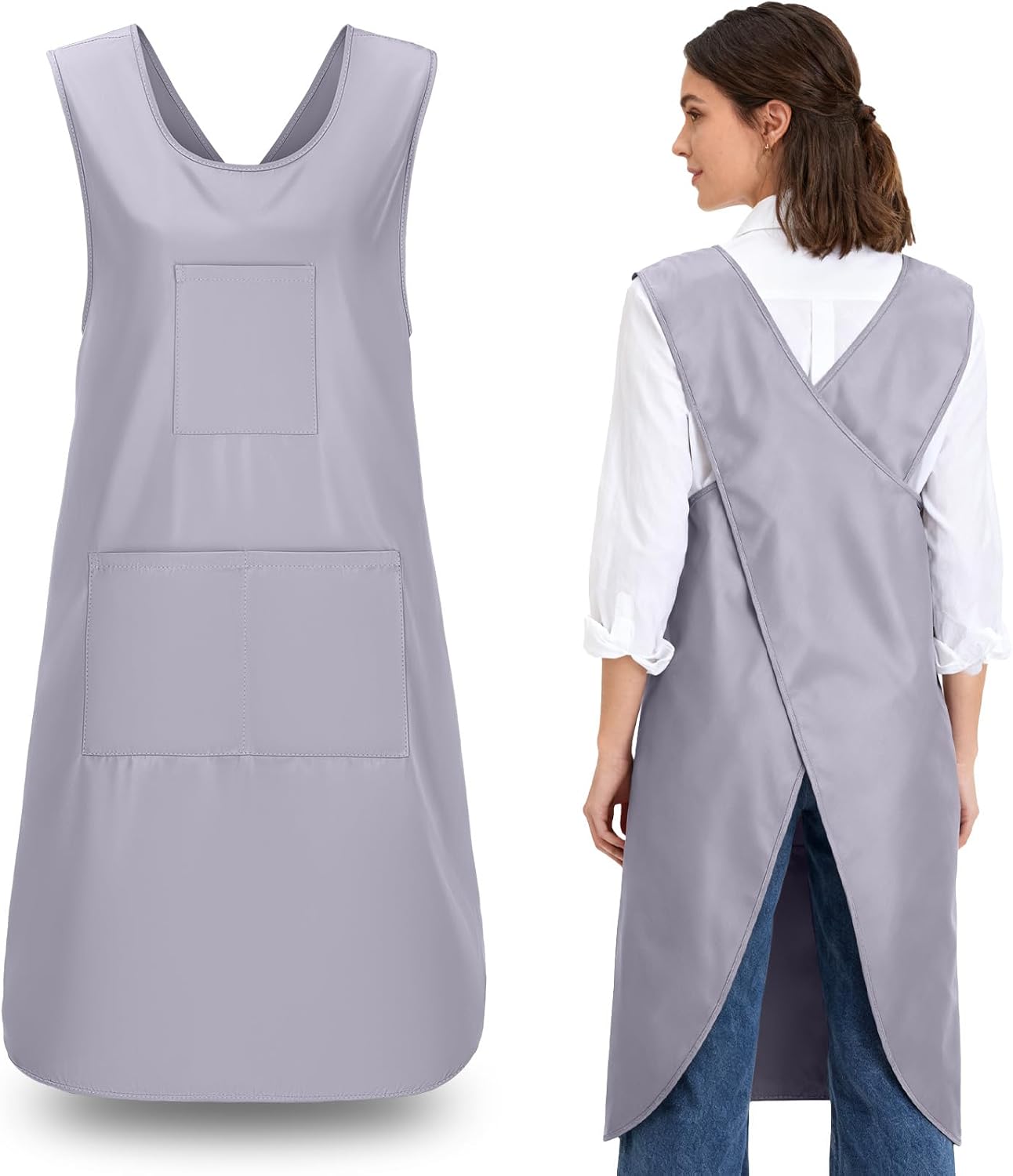 Cross Back Kitchen Aprons