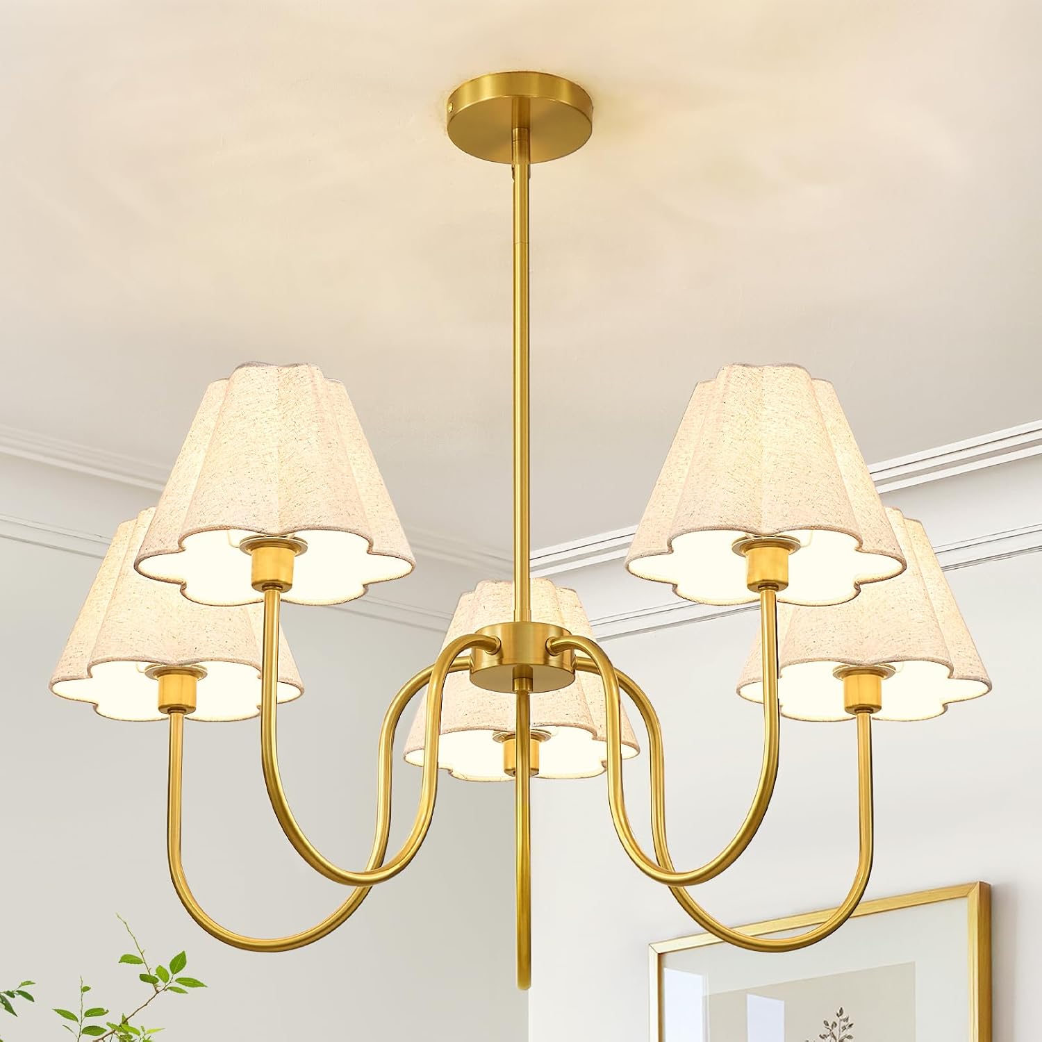 RUIYEY Black Chandeliers