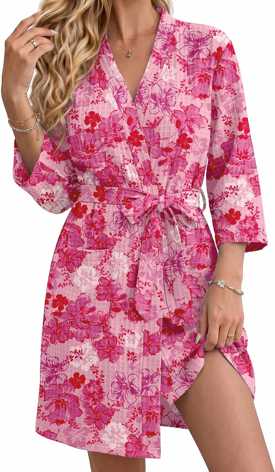 Ekouaer Waffle Bath Robes