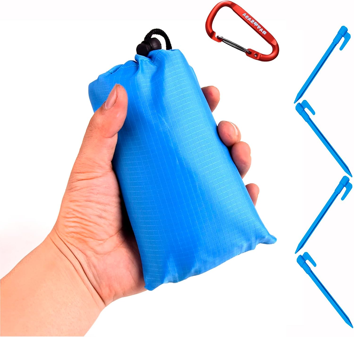 Acazmpar Waterproof Camping Tarps (Blue