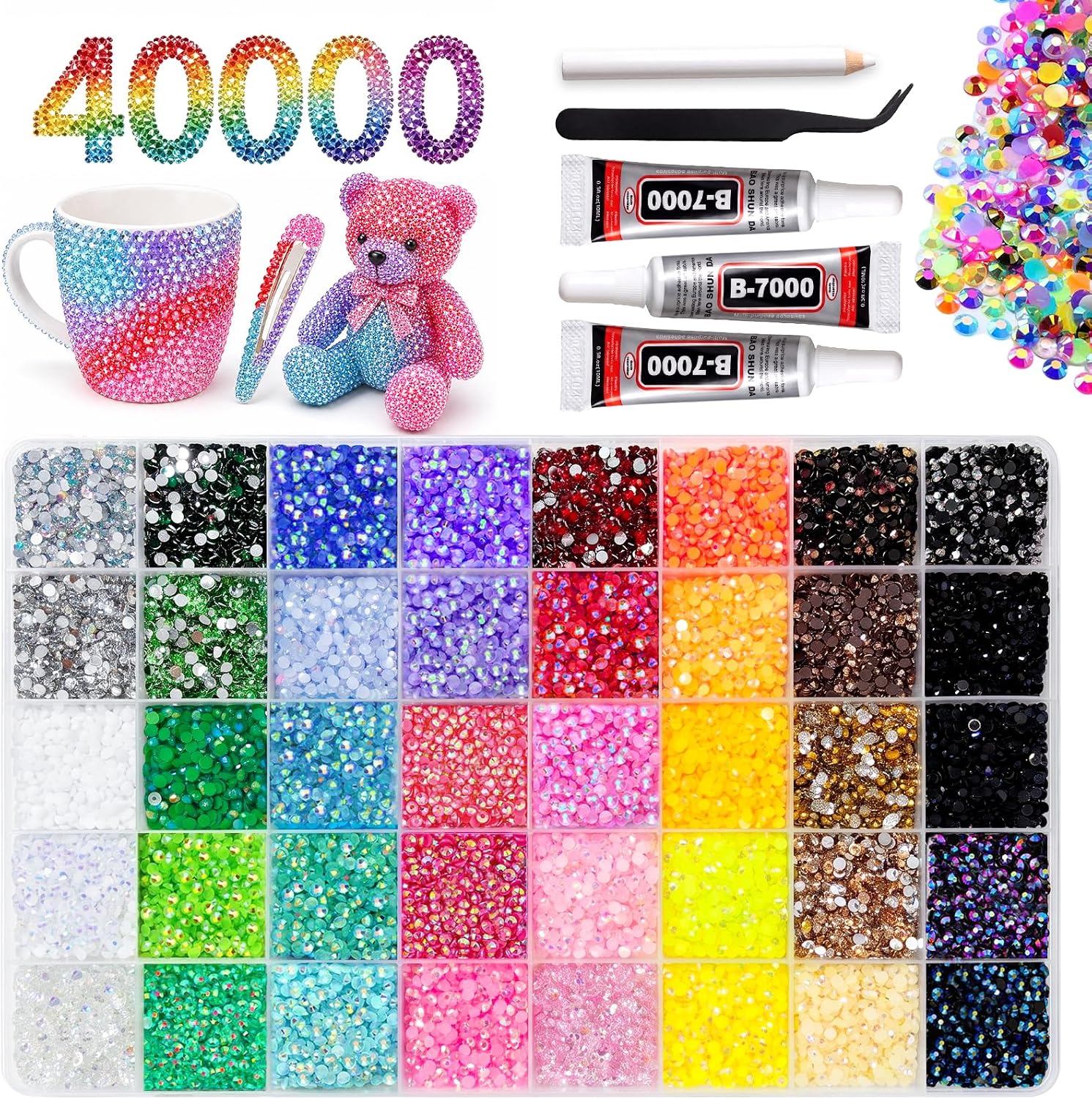 Arovine Resin Jelly Rhinestones