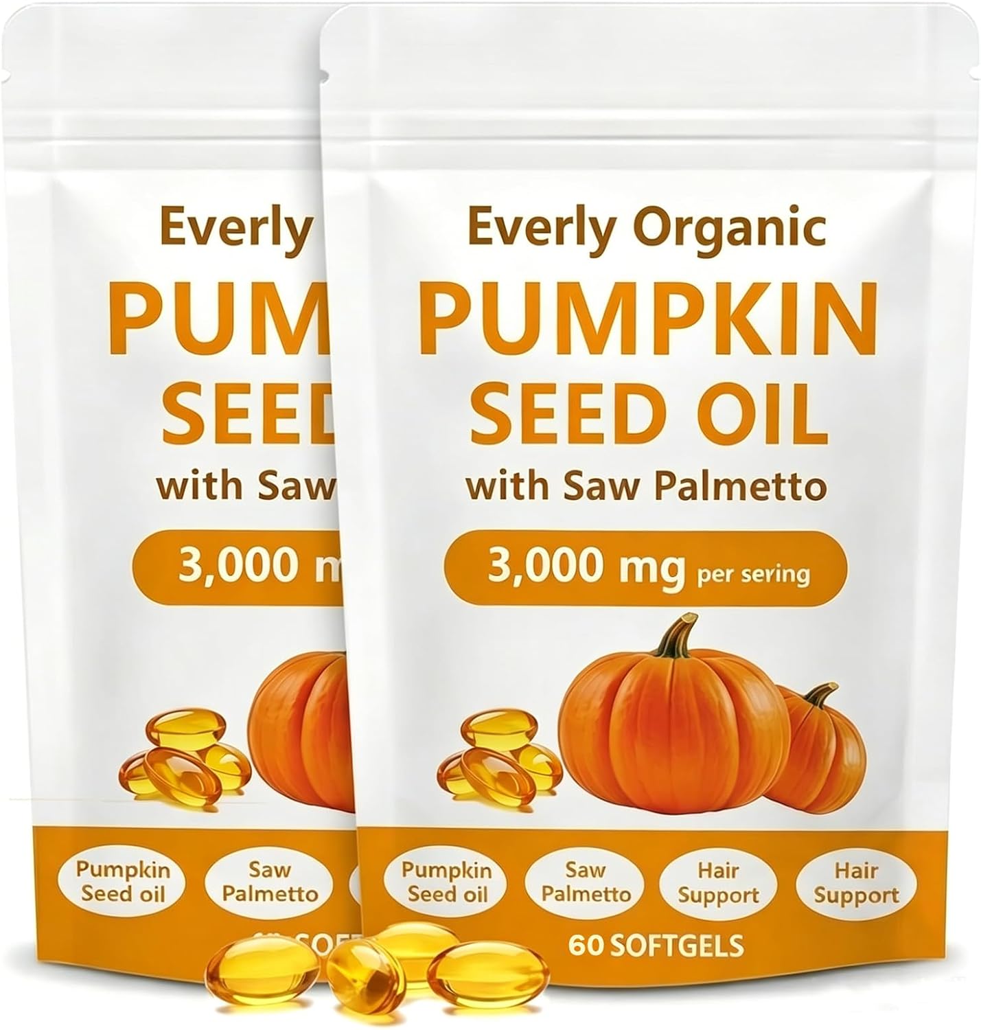 Everly Pumpkin Seed Oil Capsules