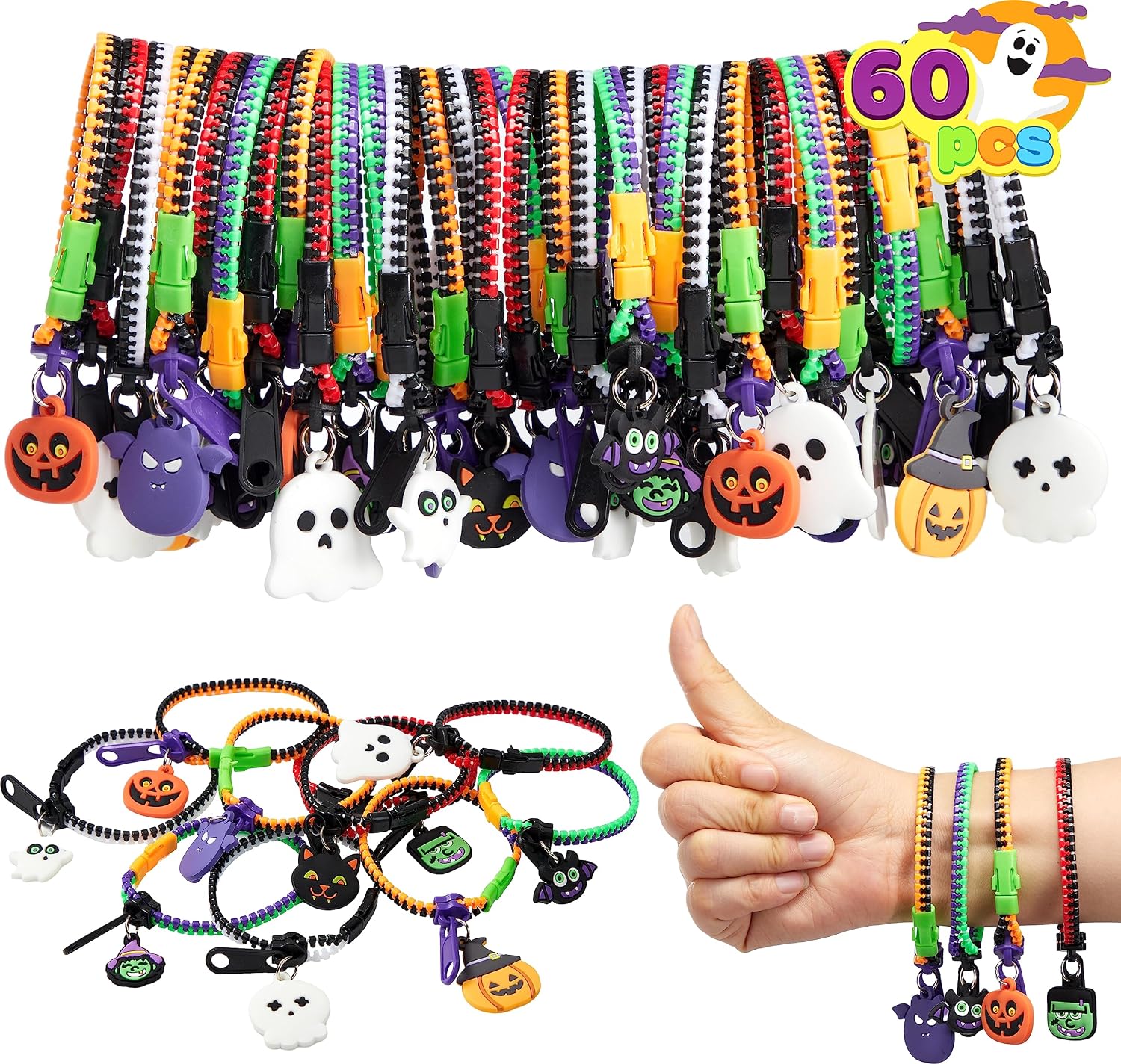 JOYIN Zipper Bracelets