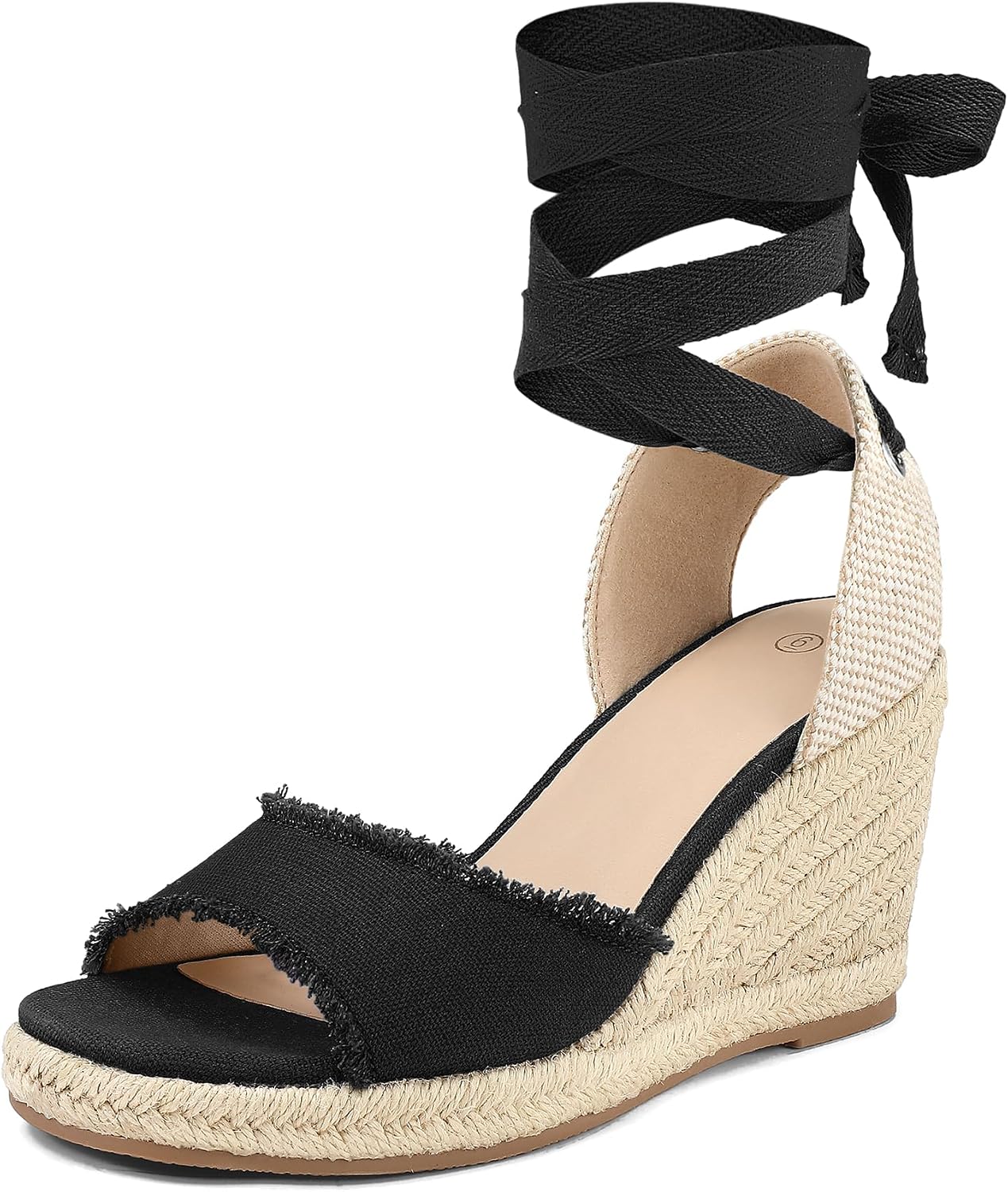 Mysoft Wedge Espadrille Sandals