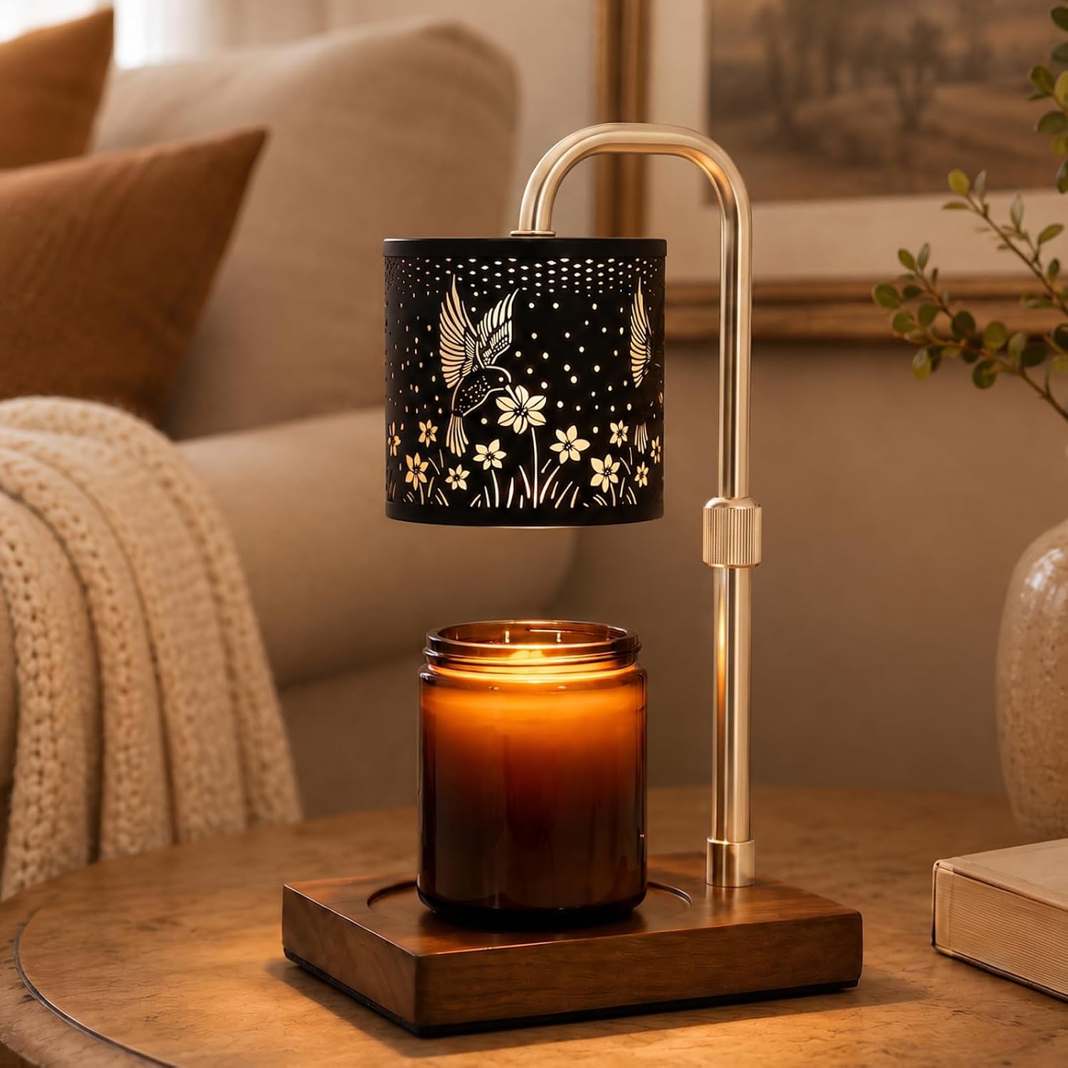 Eandisom Hummingbird Candle Warmer Lamp Timer - Birthday Gifts for Women