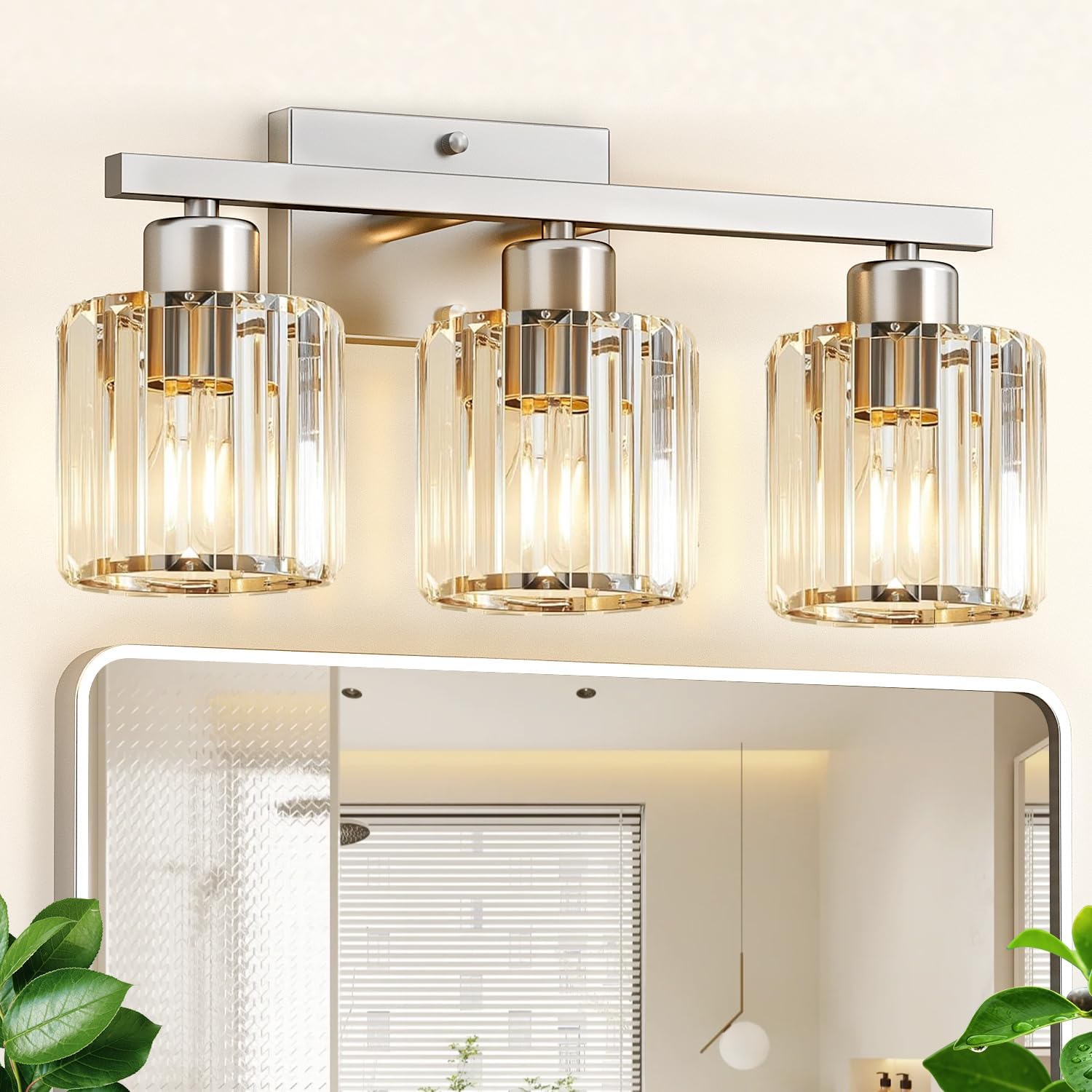 Modern Brushed Nickel Sconces