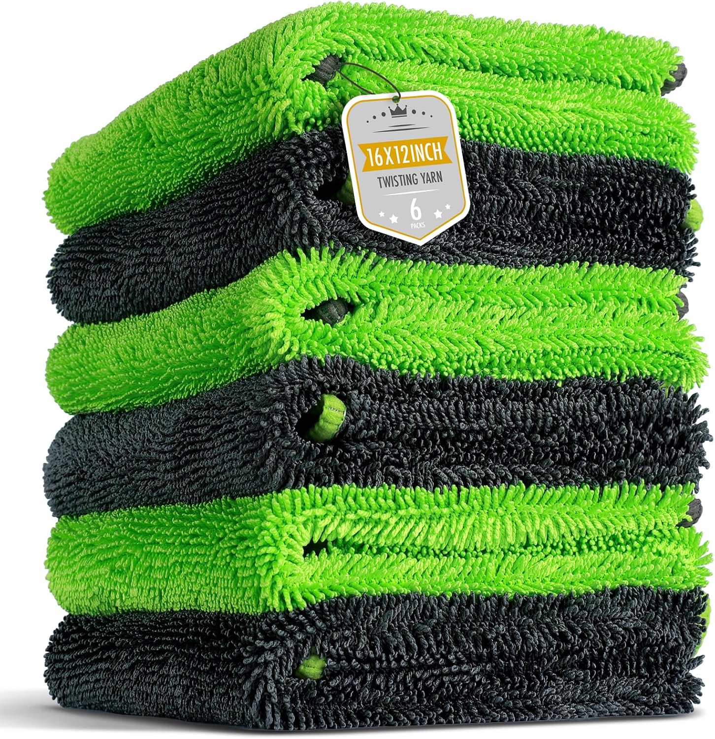 6-Pack Microfiber Towels