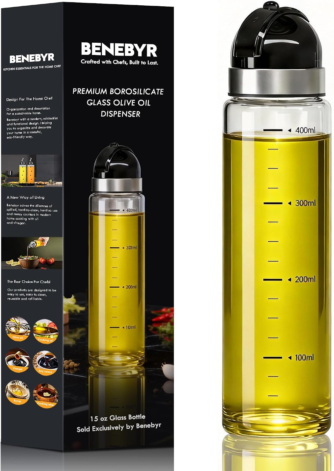 Benebyr Leakproof Oil Dispensers