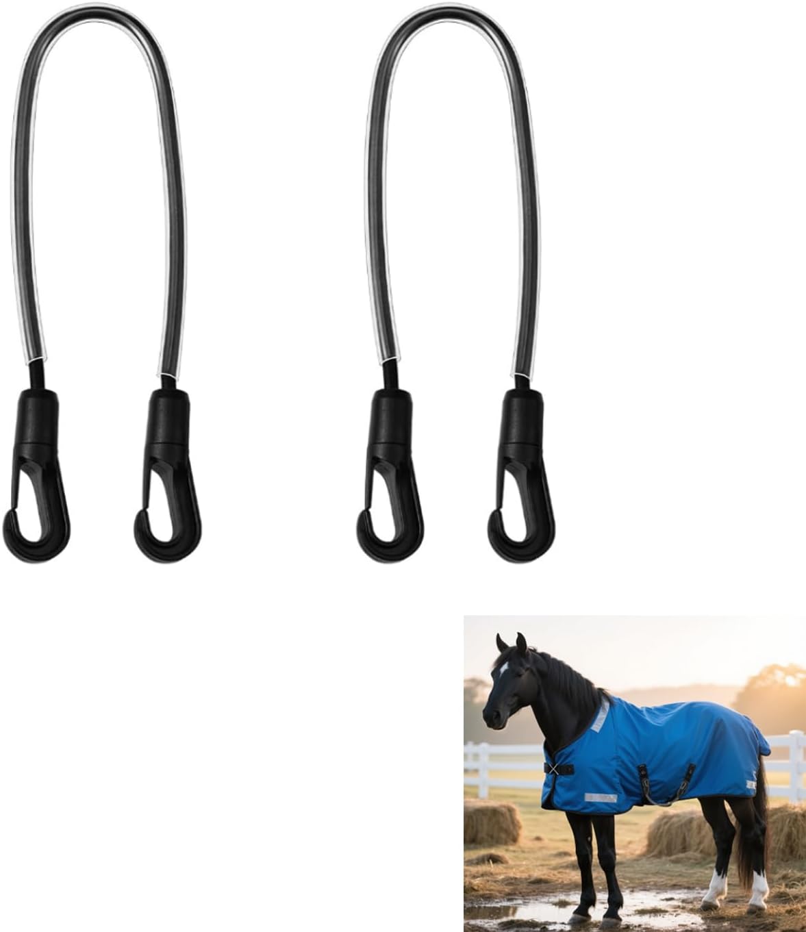 Horse Blanket Straps
