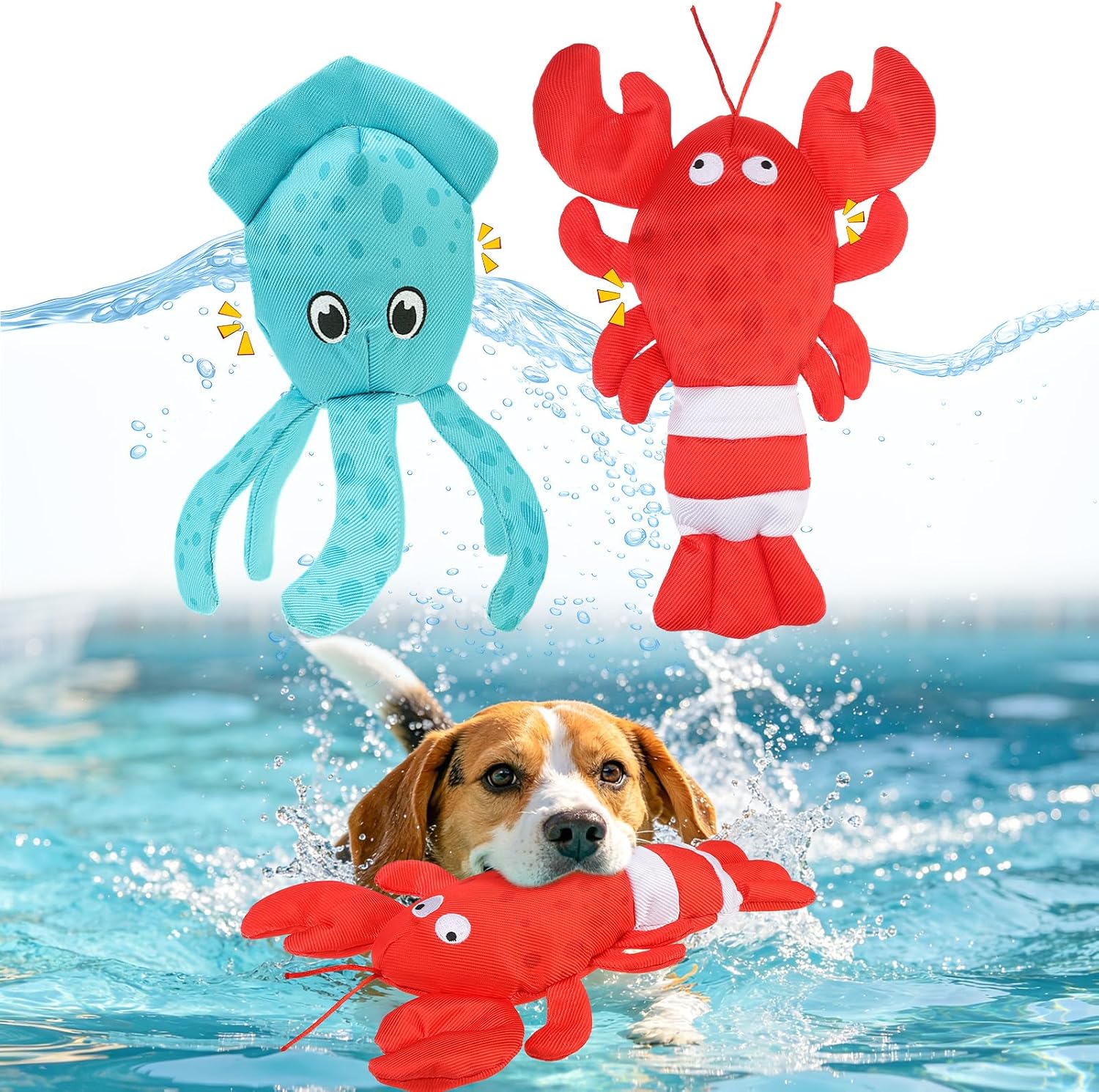 BINGPET Floating Dog Toys