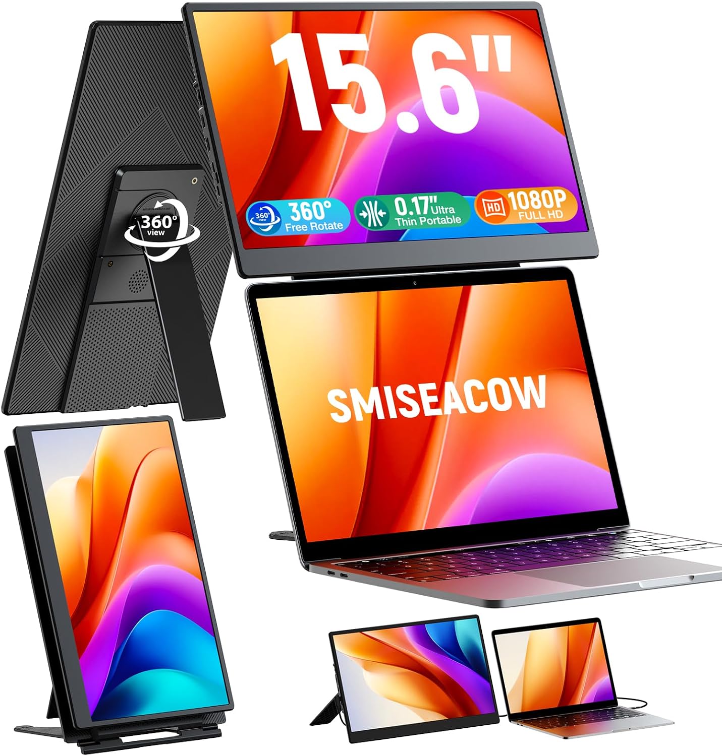 15.6" Portable Monitor Extenders