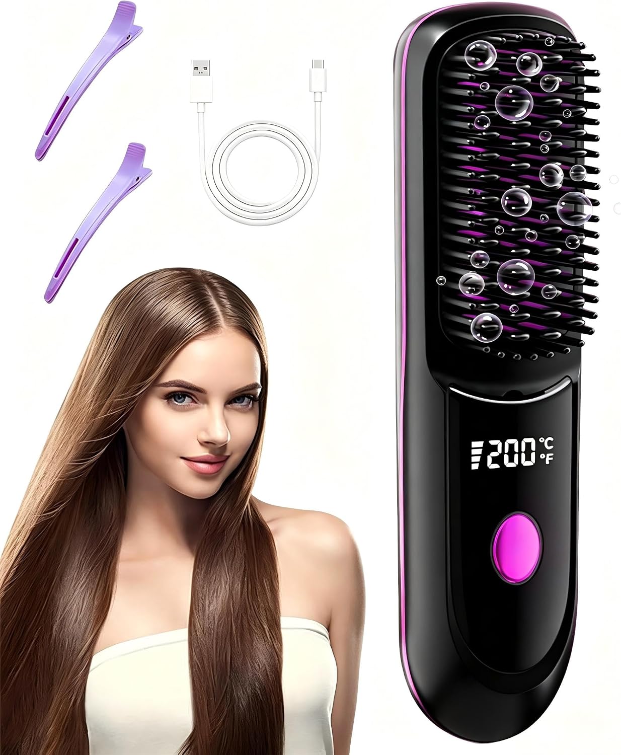 Go Brush Pro Straightening Combs