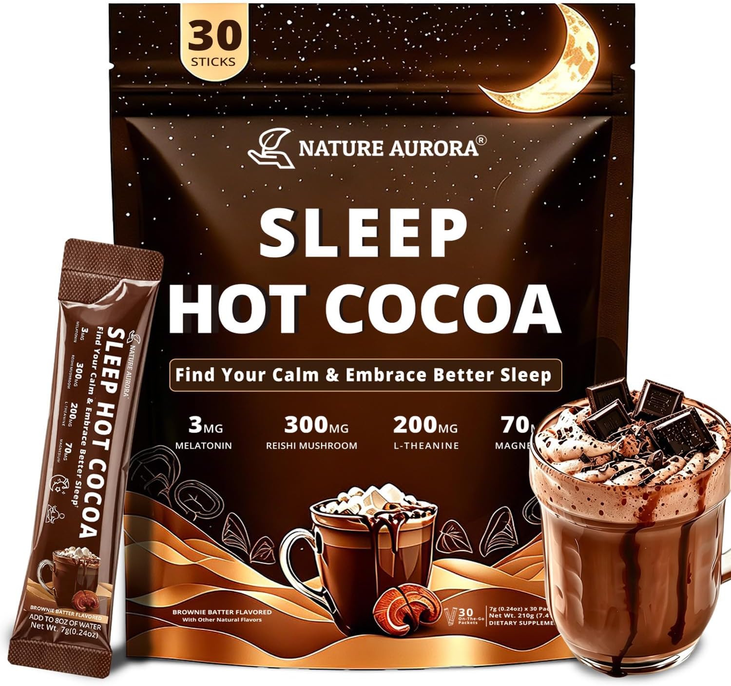 Mushroom Sleep Cocoa Mixes
