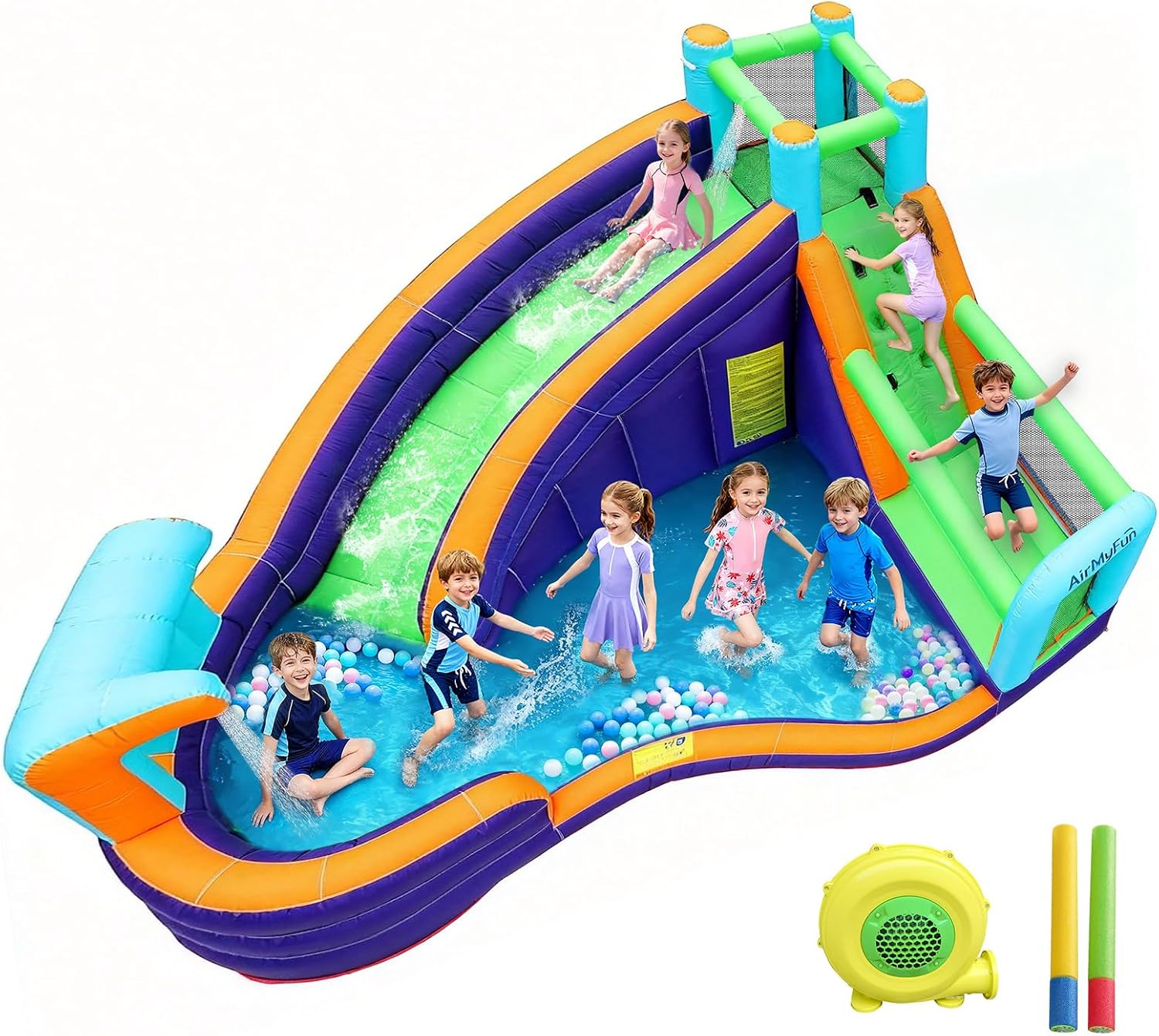 AirMyFun Inflatable Water Slides