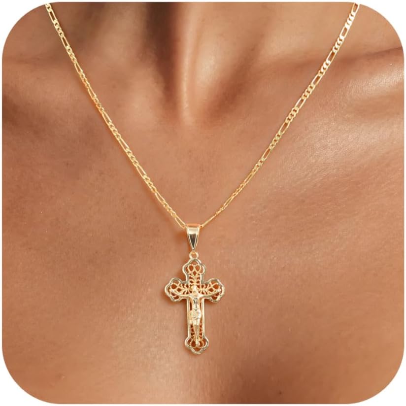 Gold Cross Necklaces
