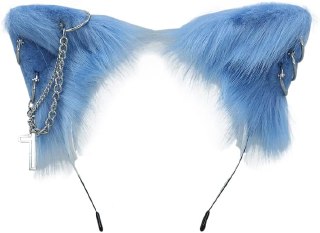 Cat Cosmetic Ears (Blue
