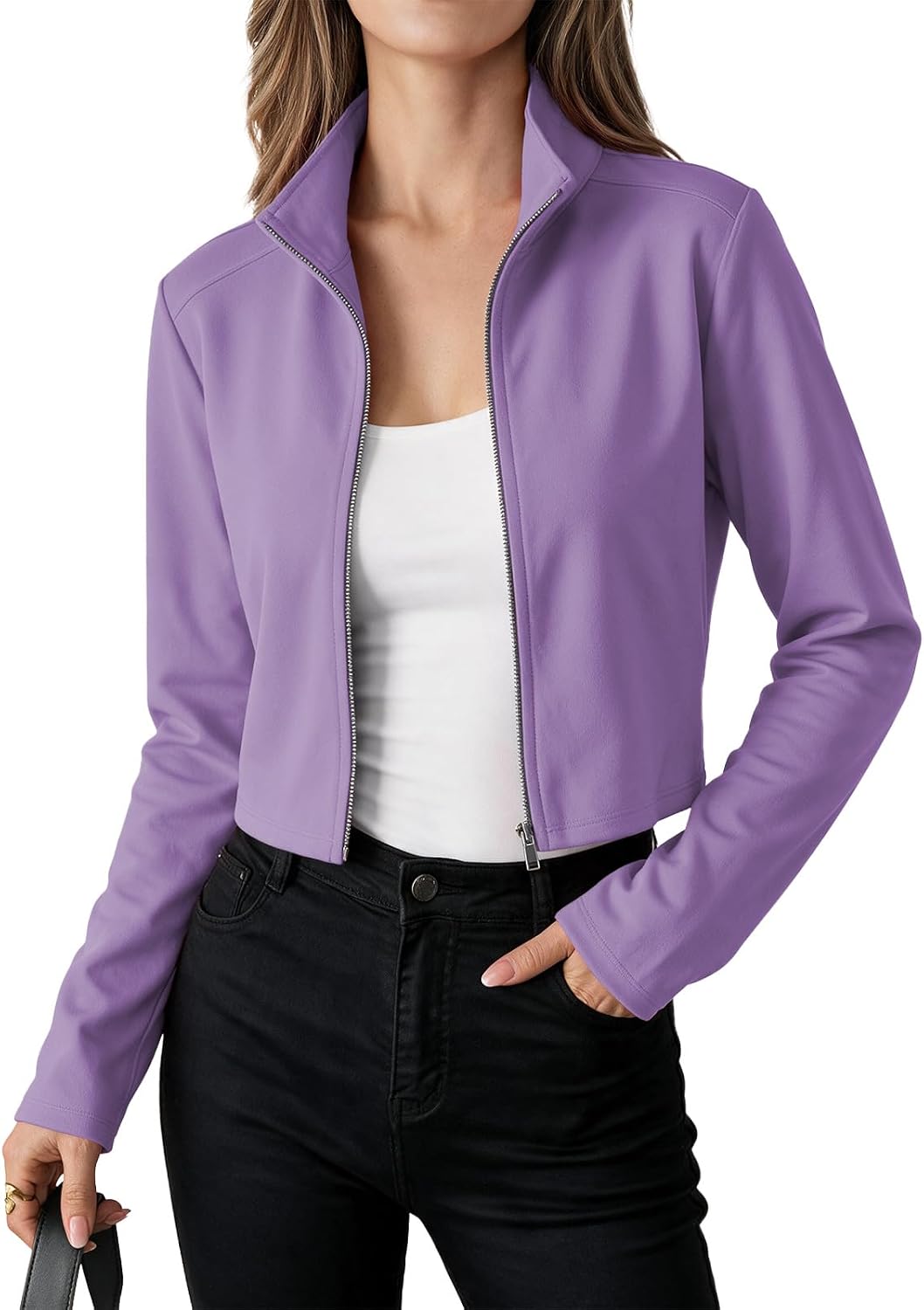 Outfeel Women's Cropped Athletic Jackets