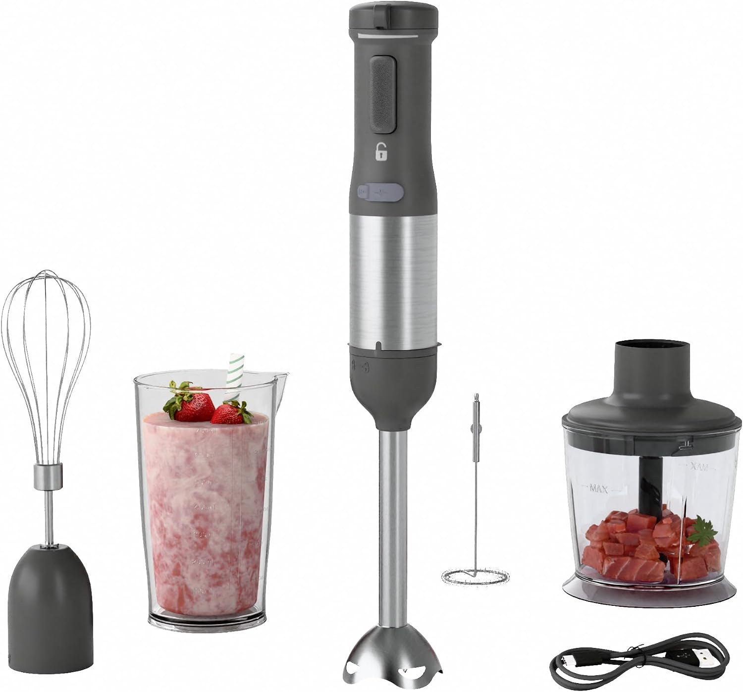 WHUTO Cordless Hand Blenders