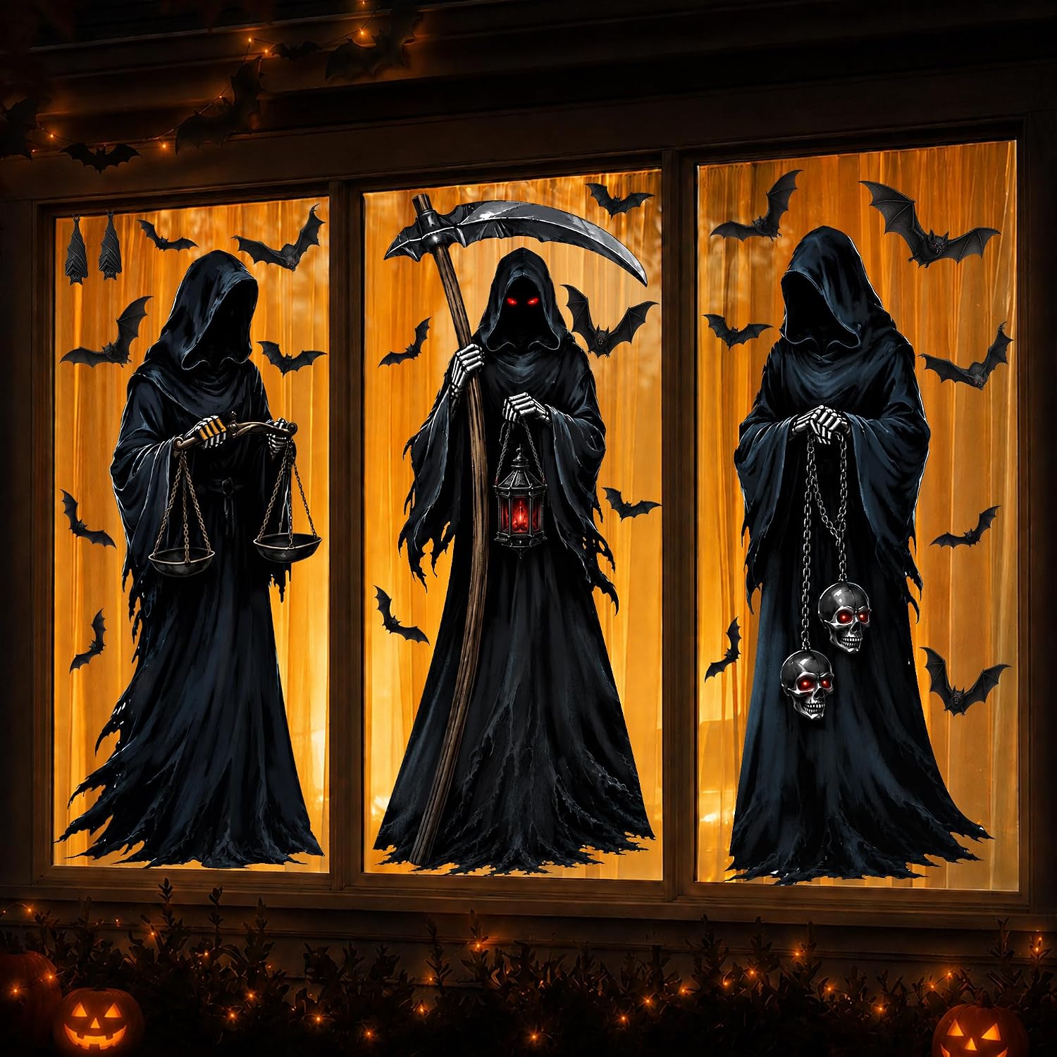 Halloween Window Clings