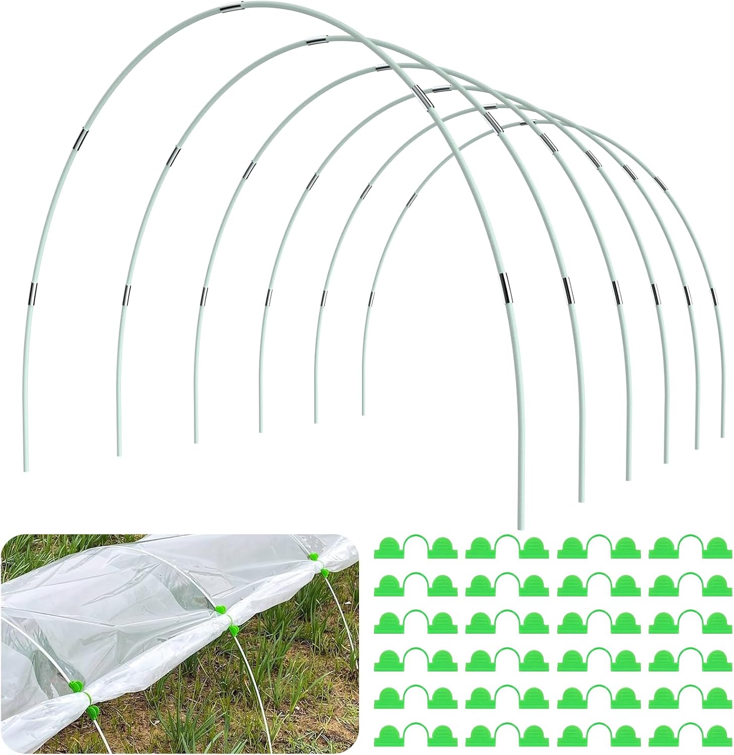 Fiberglass Garden Hoops