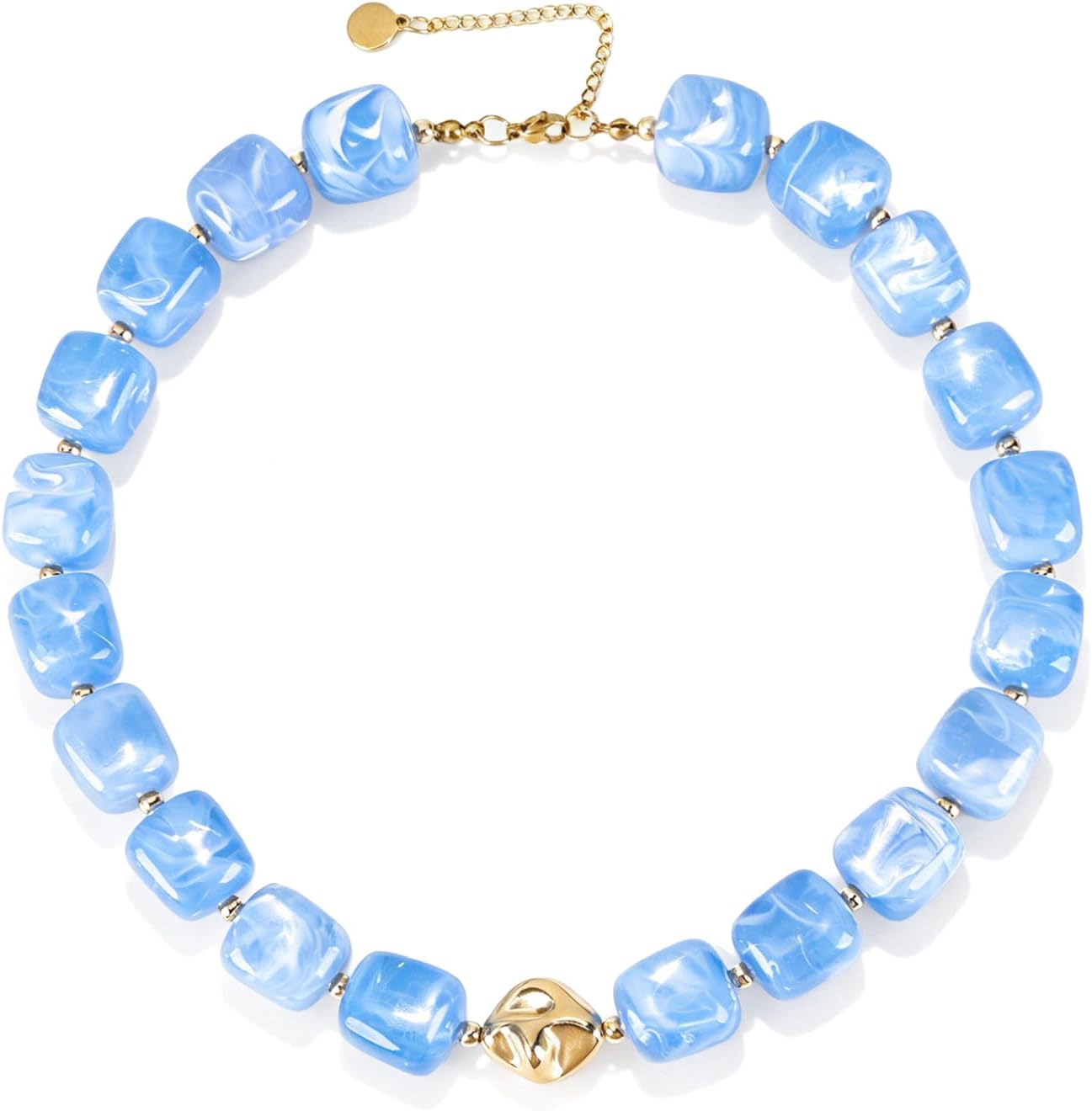 Zhanzong Beaded Statement Necklaces