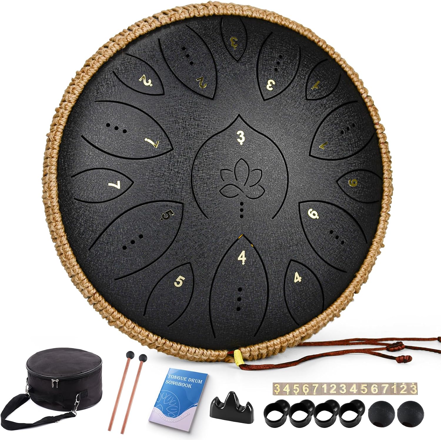 Steel Tongue Drums (13 Inch) - Musical Instruments