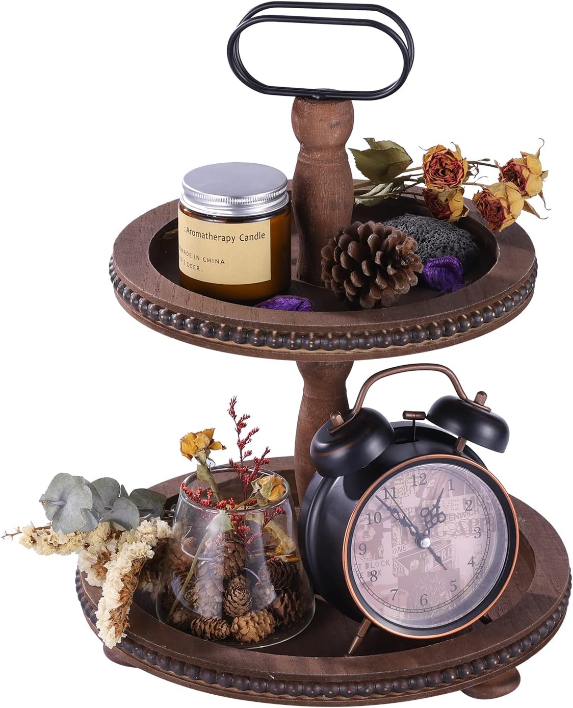 Urban Deco Wooden Tiered Trays