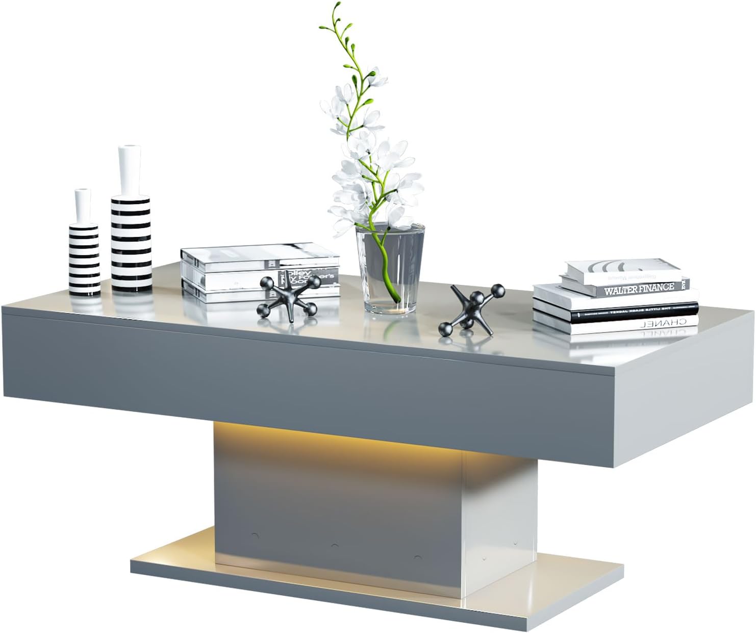 HedoAjim LED Coffee Tables (Grey