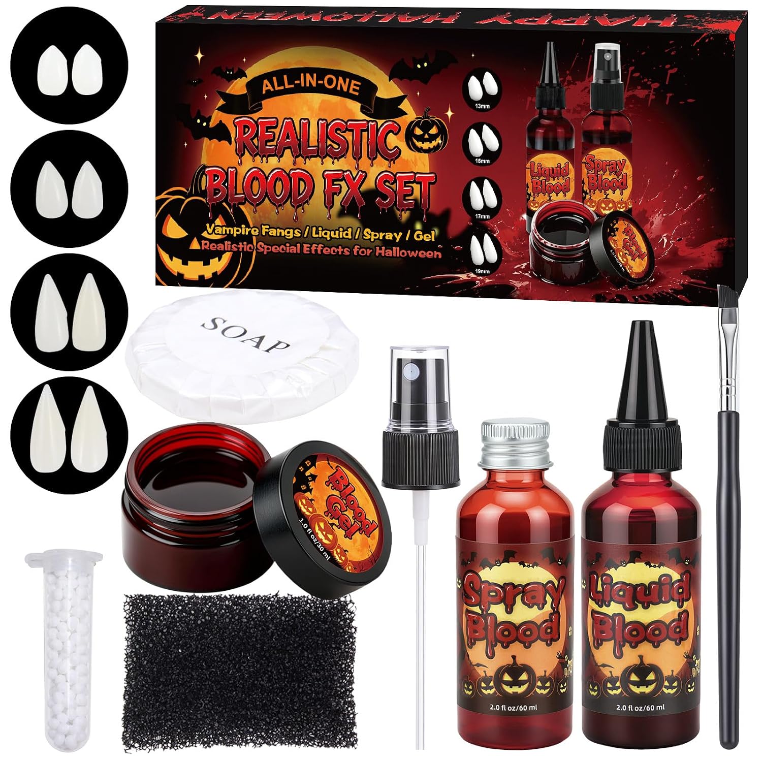 Halloween Fake Blood Makeup Kits