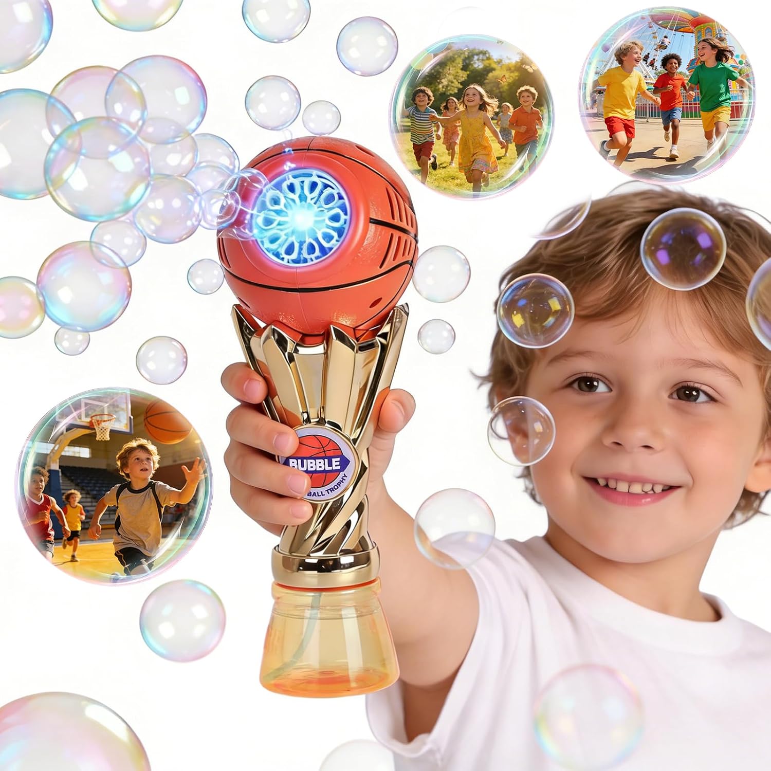 Basketball Bubble Machines
