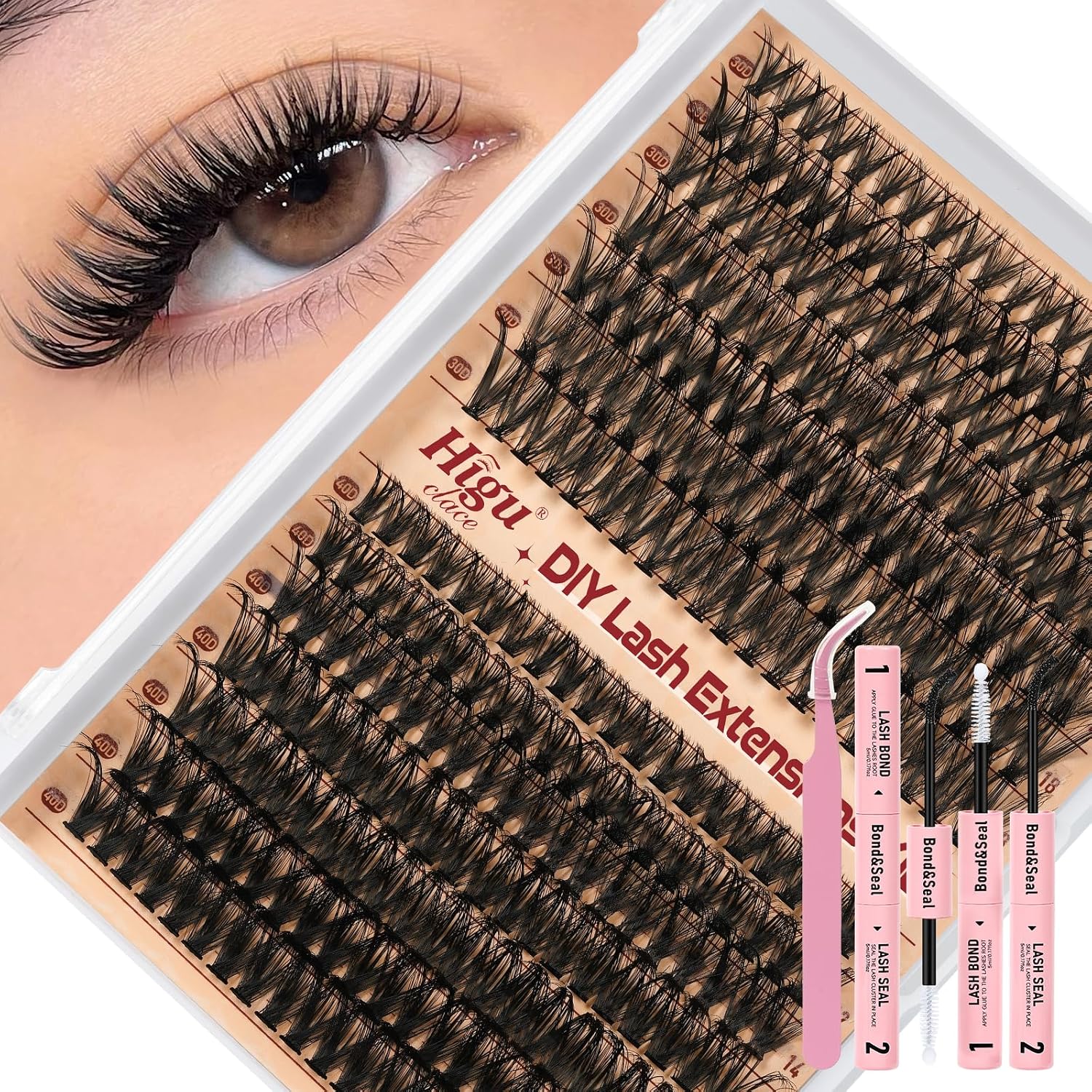 Higu Lash Clusters Kits