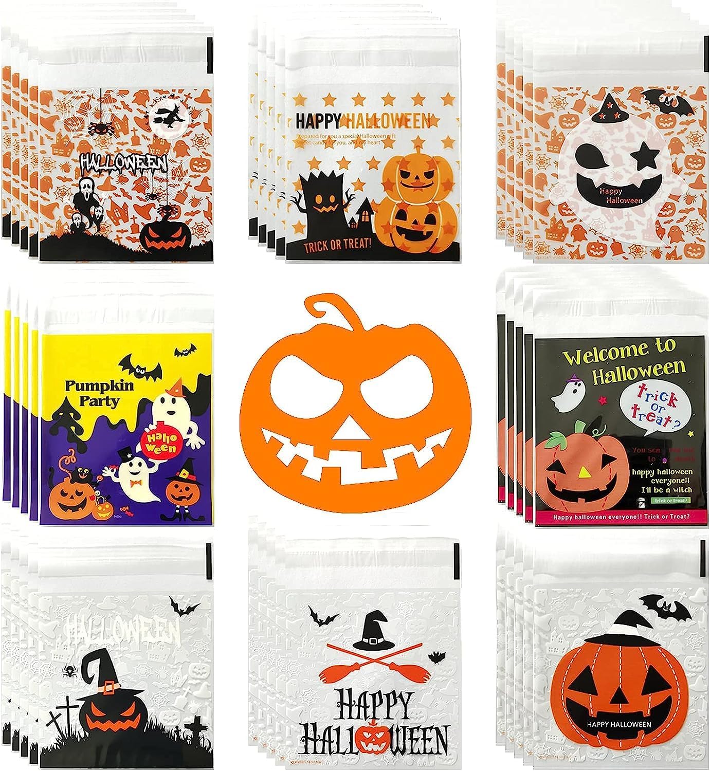 Halloween Candy Treat Bags