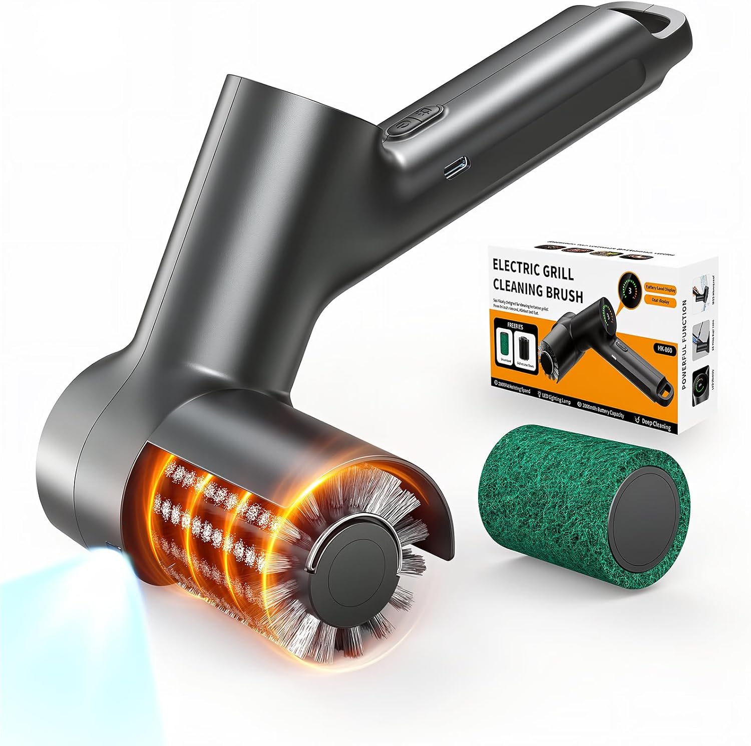 Cordless Electric Grill Brushes