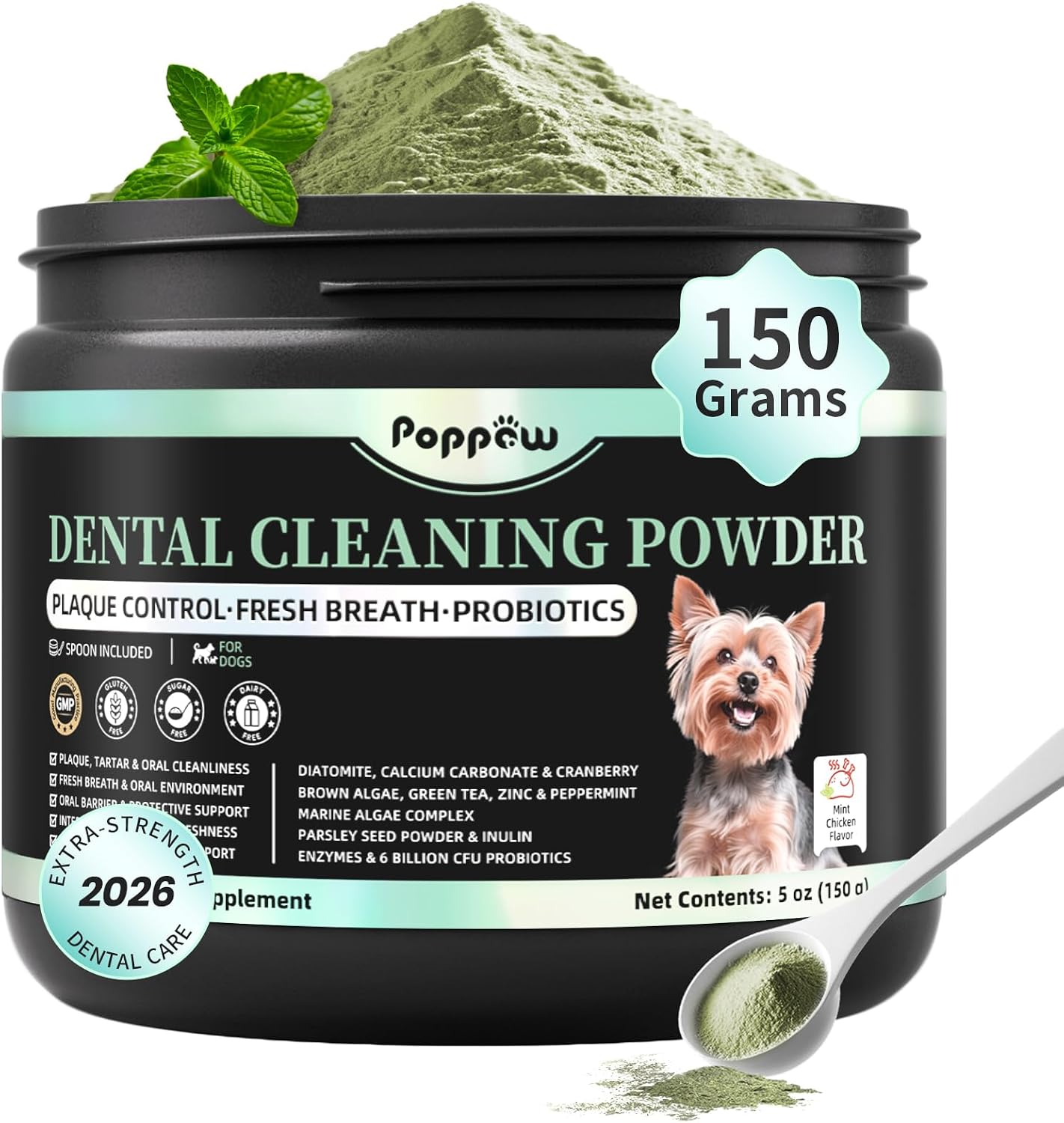 POPPAW Dog Dental Powders