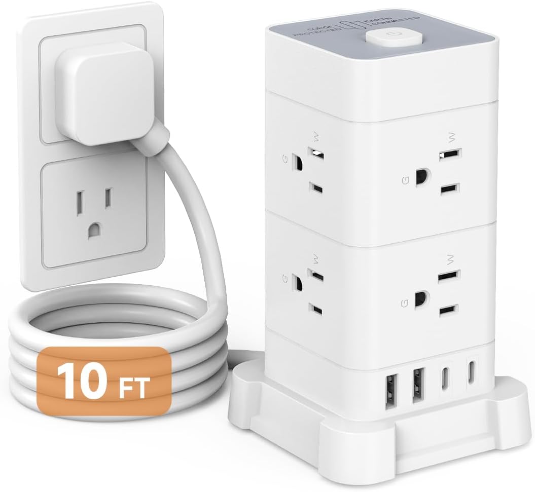 Power Strip Towers with USB
