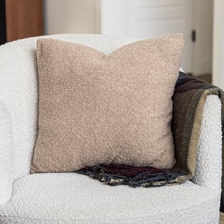 SAMIAH LUXE Teddy Boucle Pillow Covers