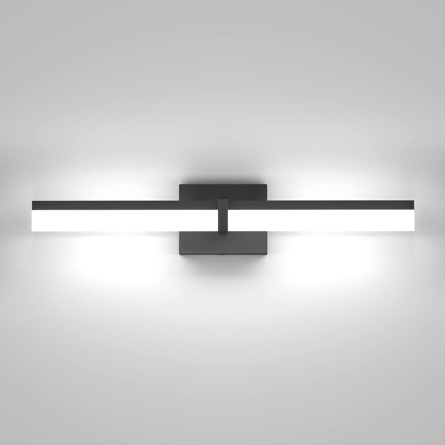 Tipace Black Bathroom Lights (White
