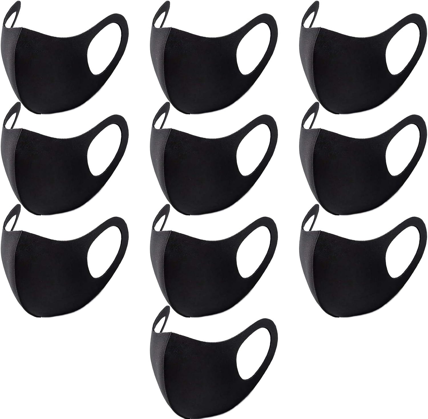 Kids Black Face Masks