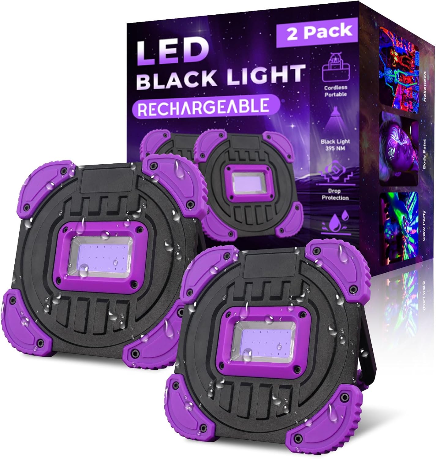 Biuonk Rechargeable Blacklights