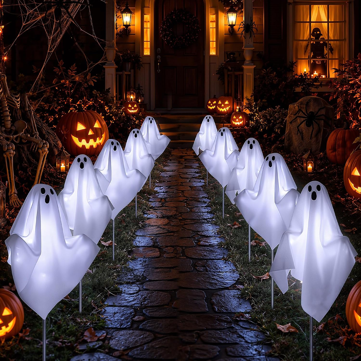 Halloween Ghost Pathway Lights