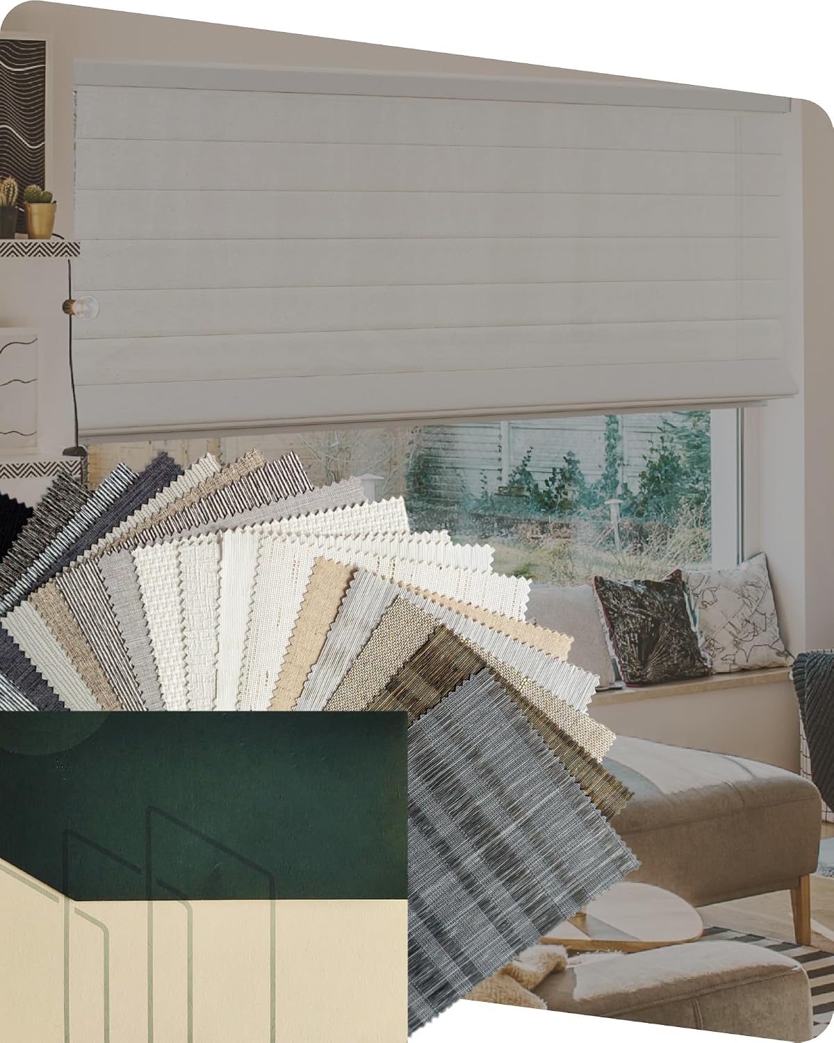 Yoolax Roman Shades