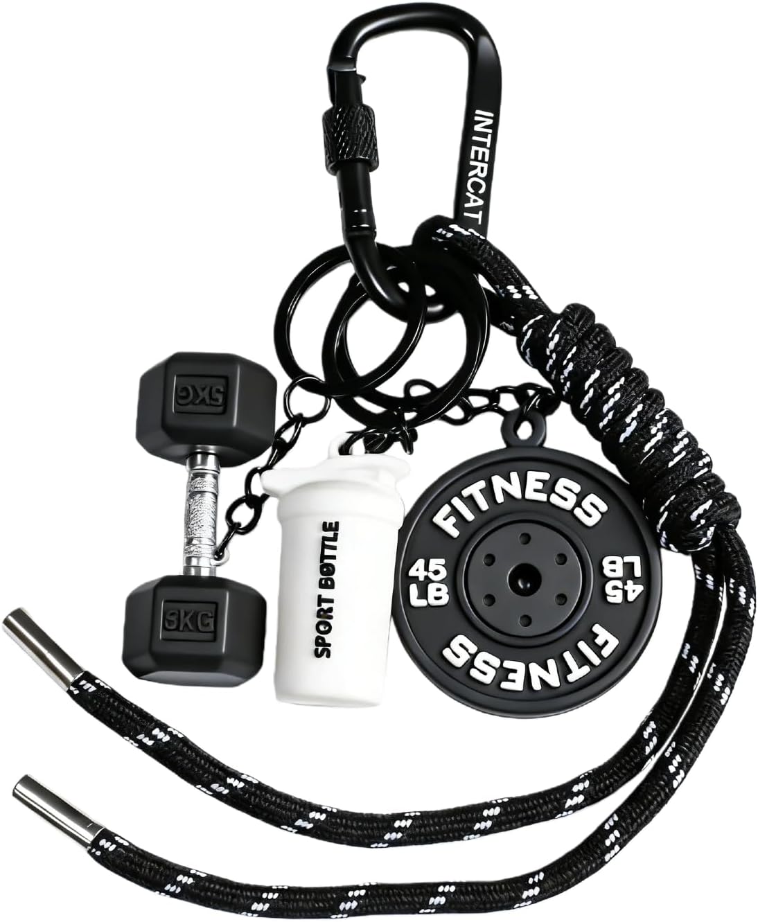 InterCat Gym Accessory Keychains