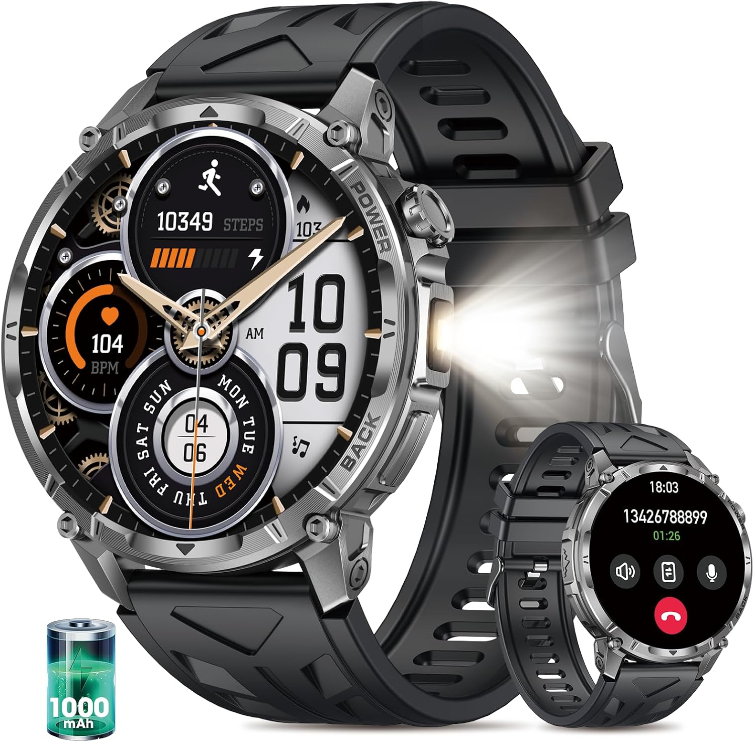 SLOKS Military Smart Watches